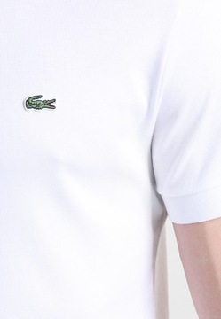 LACOSTE KOSZULKA POLO MĘSKA BIAŁA Z LOGO XL 1M4A