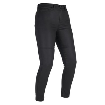 Spodnie Jeans motocyklowe OXFORD WAXED JEGGING REGULAR kolor czarny r.12
