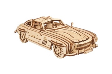 Winged Sports Coupe samochód Ugears model 3D