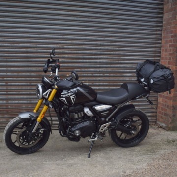 Пирамидальное крыло Матовый черный Triumph Speed 400 2024-Actual
