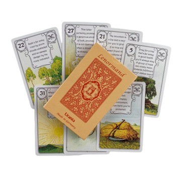 Ur-Lenormand pierwotne karty wyroczni Tarot wróżb