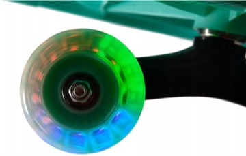 Гравитационный аттракцион со светящимися светодиодными колесами Бирюзовый