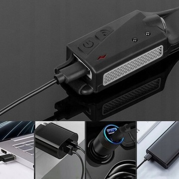 МОЩНАЯ СВЕТОДИОДНАЯ ФАРА COB С ДАТЧИКОМ ДВИЖЕНИЯ USB