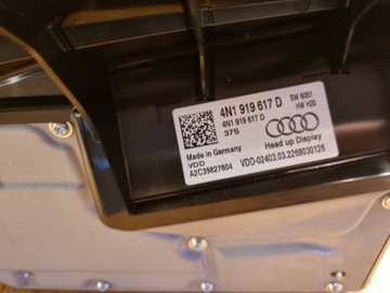 AUDI A8 4N ДИСПЛЕЙ ВЕРХНИЙ 4N1919617D