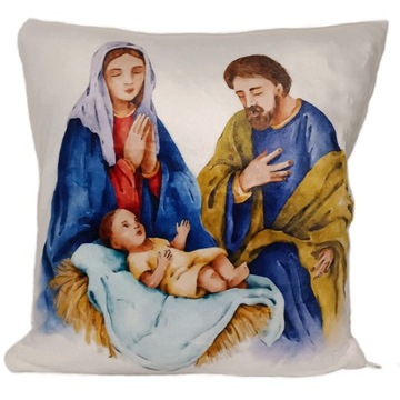 POSZEWKA ŚWIĄTECZNA NA PODUSZKĘ 40X40 PLUSZOWA !!!