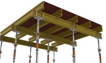 Szalunek stropowy Zestaw 100m2 ECO Szalunki