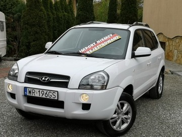 Hyundai Tucson I SUV Facelifting 2.0i CVVT 141KM 2009 Hyundai Tucson 2009r, 2.0B 232tyś km, Bogata