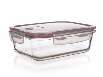 POJEMNIK SZKLANY DO żywności lodówki szczelny 550 ml na jedzenie lunch box