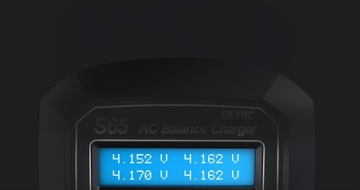 Зарядное устройство SkyRC для аккумуляторов S65 65W 6A XT60