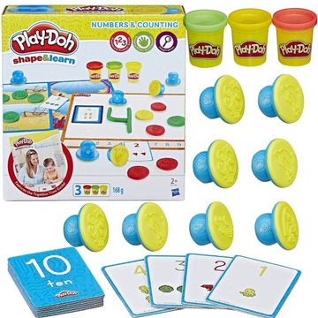 Play-Doh Ciastolina nauka liczby i liczenie B3406
