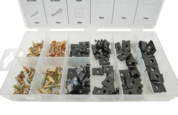 КРЕПЛИТЕЛЬНЫЕ ПЛАСТИНЫ НАБОР ВИНТОВ И ШАЙБ ДЛЯ БАМПЕРА КУЗОВА