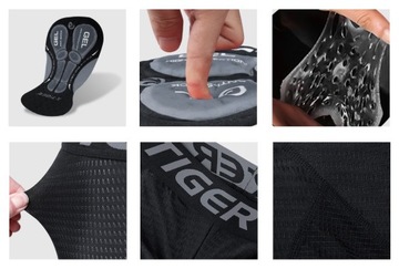 ШОРТЫ ВЕЛОСИПЕДНЫЕ ШОРТЫ МУЖСКИЕ ВЕЛОСИПЕДНЫЕ БОКСЕРЫ X-TIGER GEL INSERT XL