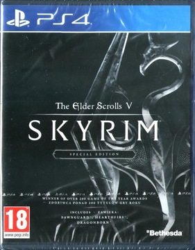SKYRIM SPECIAL EDITION PL - nowa, folia!