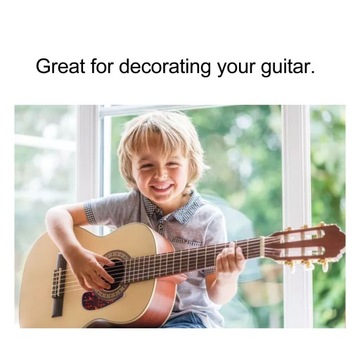 Гитарная накладка Pick Guard Plate из целлулоида.