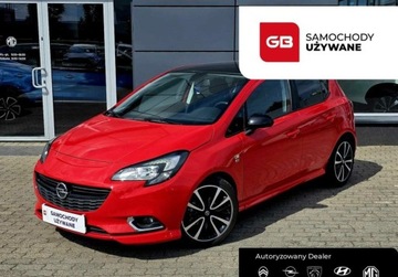 Opel Corsa E Hatchback 3d 1.4 Twinport 90KM 2019 Opel Corsa 1.4 PB 90KM OPC Line Serwis ASO Gwarancja Podgrz. szyba czolowa