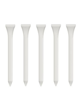 Podstawki Longridge Wooden White Tees 69mm 50szt.