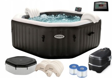 Basen z hydromasażem ogrodowe Spa Intex 28458
