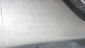 Kia X Ceed spoiler dokładka zderzaka przód 86512-J7CA0