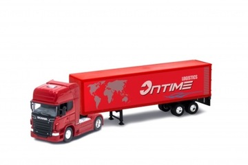 WELLY SCANIA V8 R730 CIĘŻARÓWKA 1:64 NOWY METALOWY