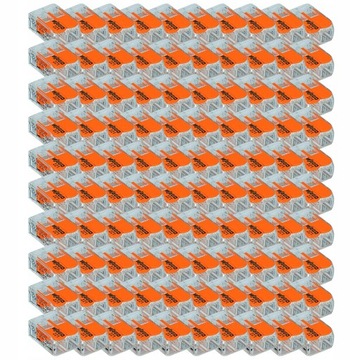 WAGO SZYBKOZŁĄCZKA Złączka UNIWERSALNA DRUT/LINKA 2x0,2-4mm² 221-412 100SZT