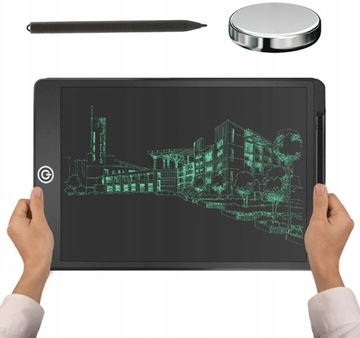 TABLET GRAFICZNY DO RYSOWANIA ZNIKOPIS TABLICA LCD 12