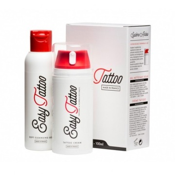 Easy Tattoo zestaw do tatuażu 100 ml KREMU + 125 m