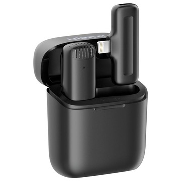 BEZPRZEWODOWY MIKROFON KRAWATOWY DO IPHONE 15 ANDROID USBC LIGHTNING CASE