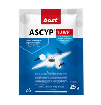 ASCYP 10WP 25 G preparat owadobójczy