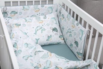 ПОСТЕЛЬНОЕ ПОСТАЛЬНОЕ 100х135 см ДЛЯ ДЕТСКОЙ кроватки 2 EL BABYMAM