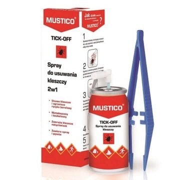 Mustico Tick-Off preparat do usuwania kleszczy