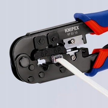 Клещи для обжима телефонных вилок Western 190 мм KNIPEX (9