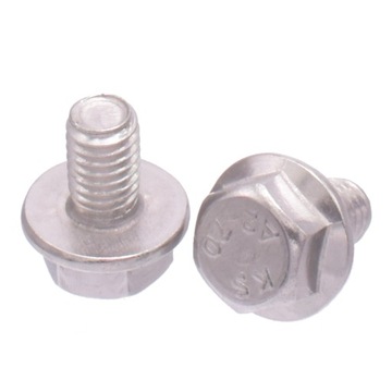 M6X16 ŚRUBA NIERDZEWNA KOŁNIERZOWA 6-KT ŁEPEK 10ST