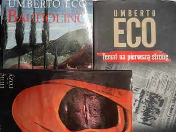 UMBERTO ECO X3 5 IMIĘ RÓŻY BAUDOLINO TEMAT NA PIERWSZĄ STRONĘ