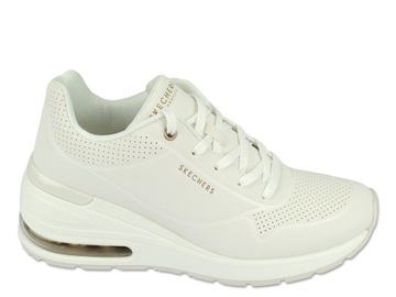 Buty sneakers Skechers Damskie Million Air-Elevated Air 155401-WHT r. 38