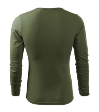 Мужская футболка SLIM-FIT с длинным рукавом Футболка MALFINI 119 L