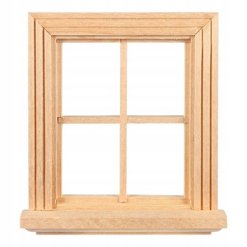 Toys Wood Doll House Windows