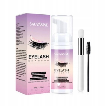 Szampon Do Przedłużania Rzęs 50ml Salon Pianka