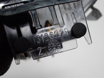 LAMPA INTERIÉR KABINY POLSTROVÁNÍ ORIGINÁLNÍ 13126729 OPEL ASTRA III H 09R