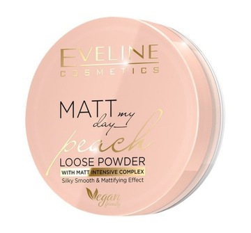 EVELINE WYGŁADZAJĄCO-MATUJĄCY PUDER SYPKI PEACH