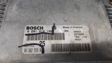 9636255980 ŘÍZENÍ MOTORU PEUGEOT 406 2.0 HDI BOSCH