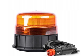 PROFESJONALNA LAMPA OSTRZEGAWCZA KOGUT 12/24V 39LED MAGNES
