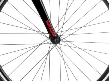 2328F09 - 47 XS Велосипед ROMET Hurricane 1 красный и черный