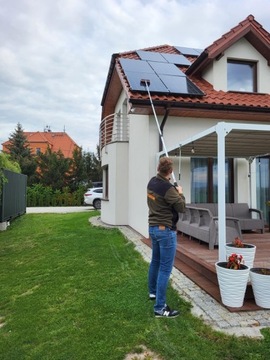 ЩЕТКА ДЛЯ МЫТЬЯ АВТОМОБИЛЬНЫХ ФОТОЭЛЕКТРИЧЕСКИХ ПАНЕЛЕЙ 4,9М