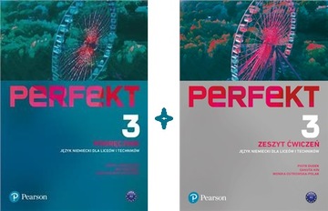 Perfekt 3 książka + ćwiczenia kpl Pearson Wwa