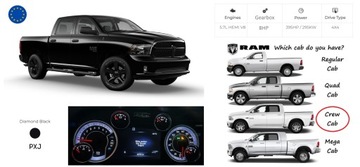 DODGE RAM IV 1500 FACELIFT 14- CHLADIČE VENTILÁTOR 5.7 AUTOMAT 68447197AB