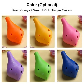 Альтовая флейта C 6 отверстий Смола Зеленый MOQ 5 шт.