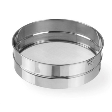 Sito cukiernicze gęste do przesiewania stalowe