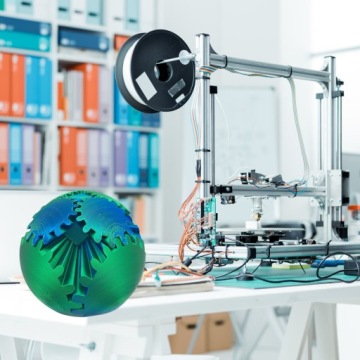 3D друкована куля редуктора регулюй напруга портативна гра кури 6D