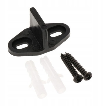 Прорезная направляющая для амбарных ворот черная