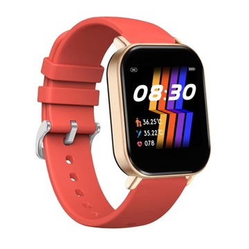 Smart Watch Sports Fitness Tracker Heart Rate Red